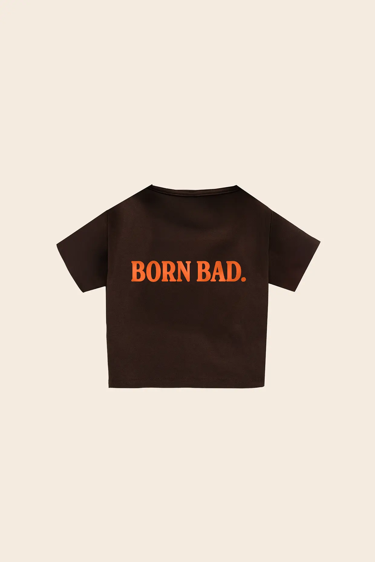 berabaddies "BORN BAD" crop top