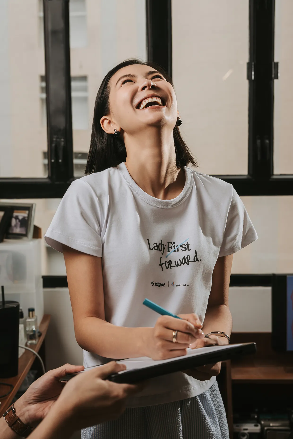 gracy chen "blockchain4her” t